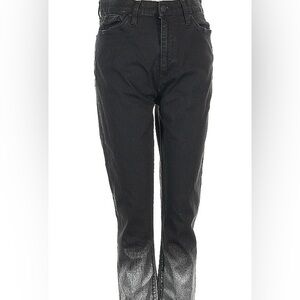 Hudson Jeans Black and Gray Fade Denim
